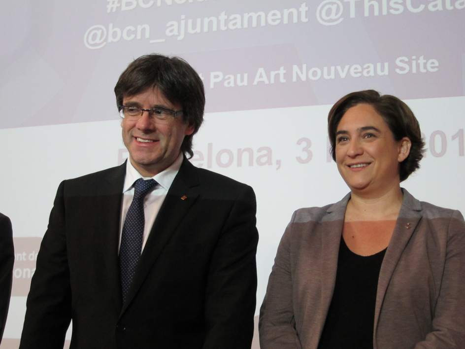 CarlesPuigdemont AdaColau