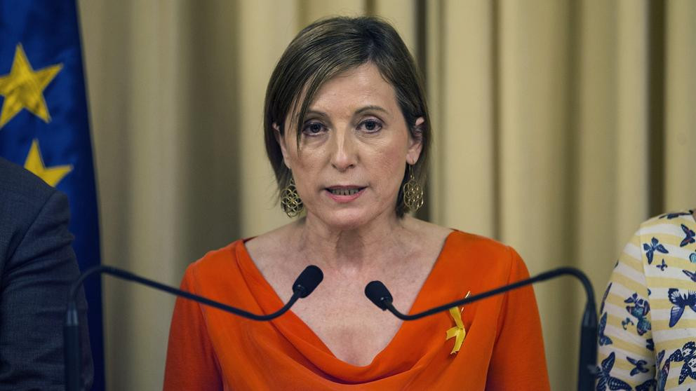 Carme forcadell presidenta del parlament