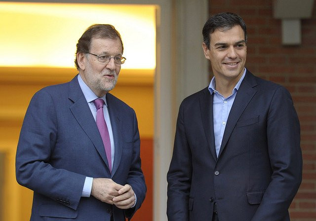 Encuentro Rajoy sanchez Moncloa