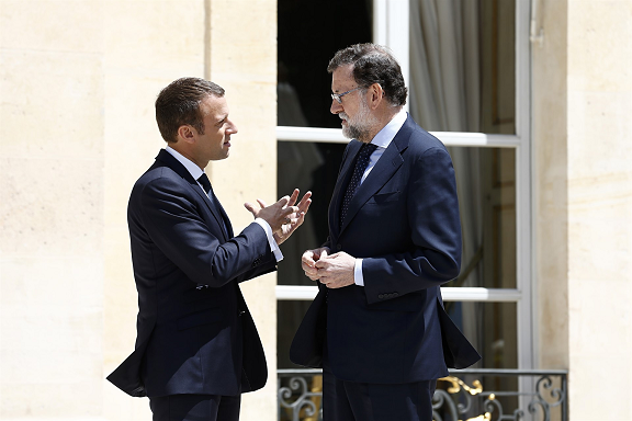 Macron rajoy