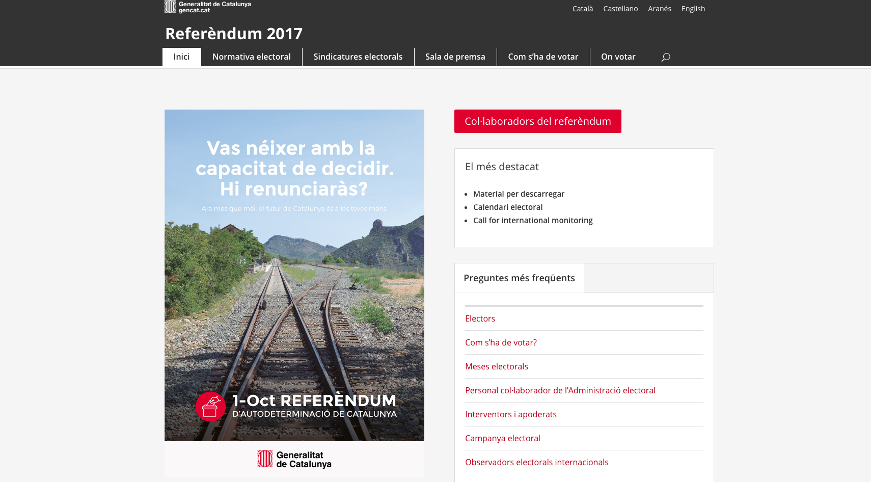 Web referendum 2017 generalitat