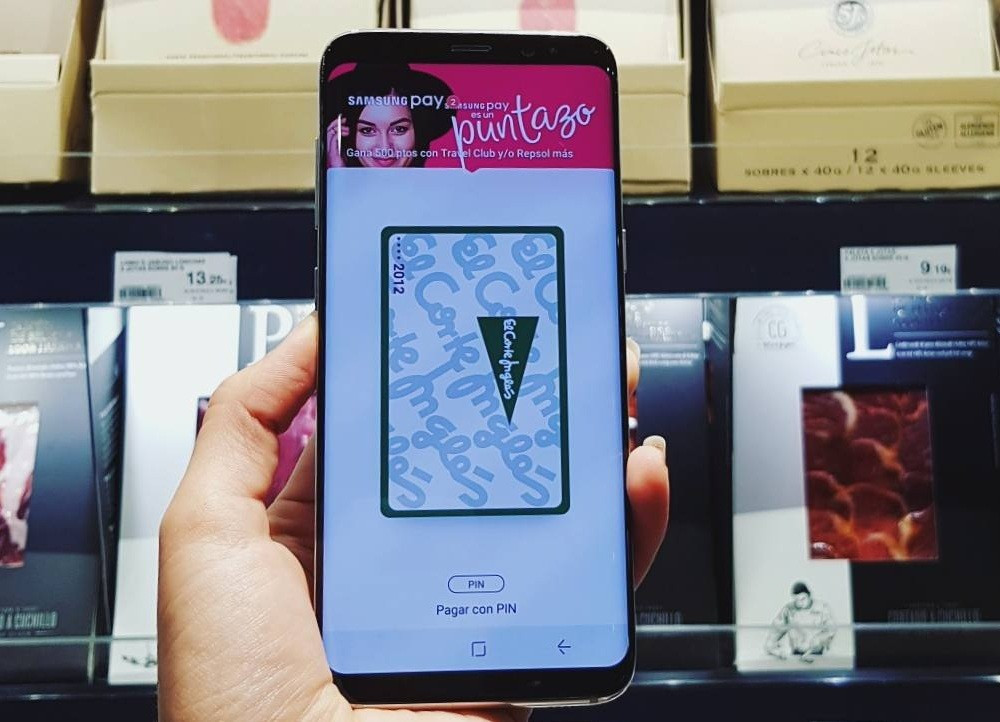 Tarjeta de compra el corte ingles en tu movil