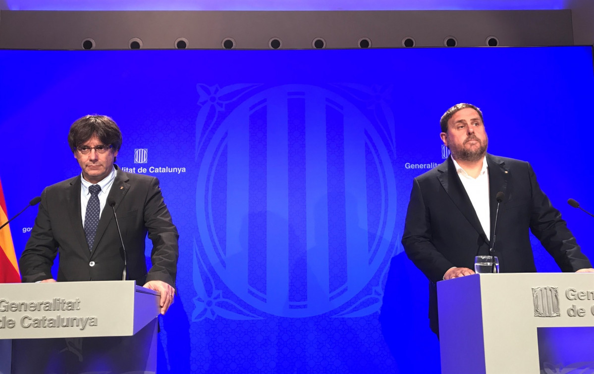 Carles puigdemont oriol junqueras tribunal cuentas