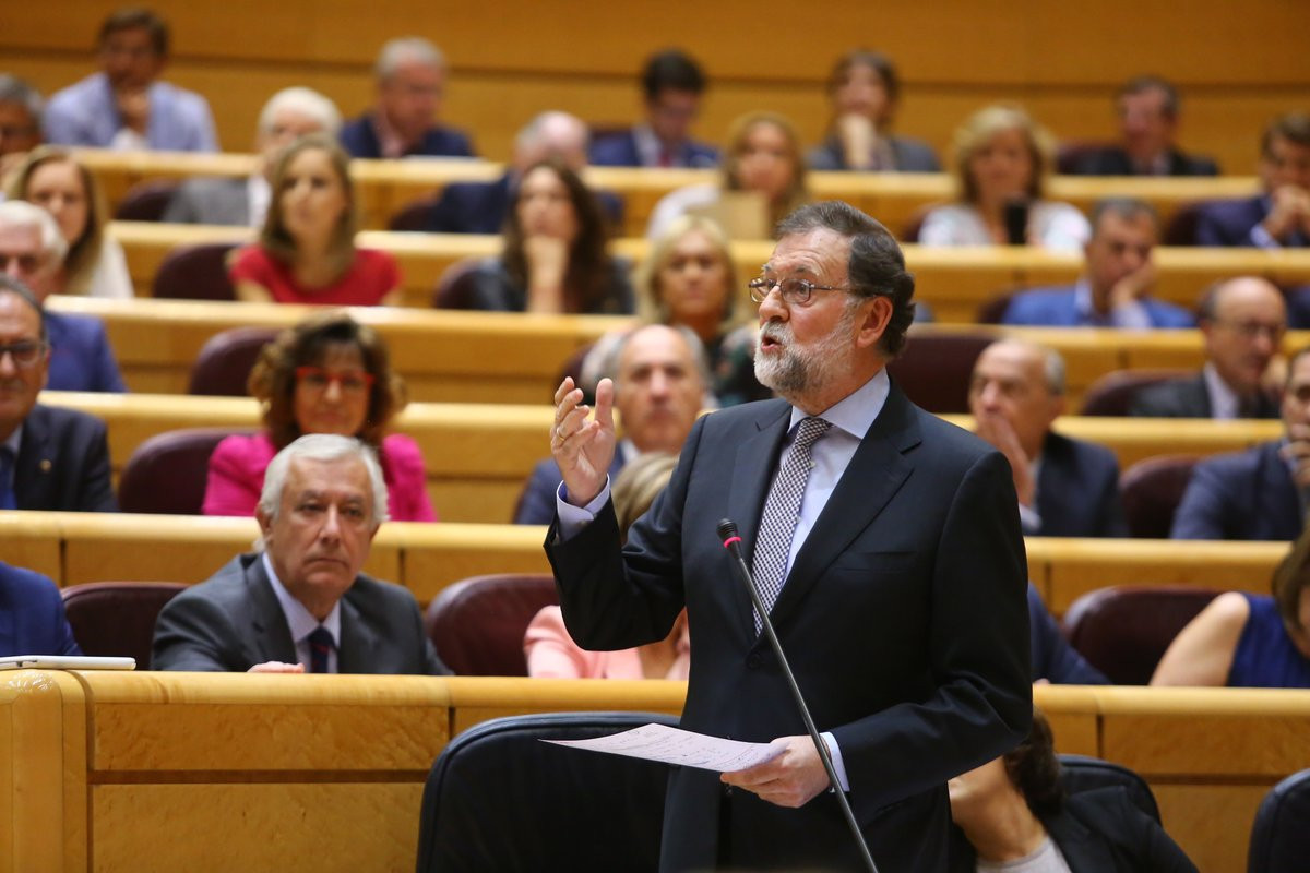 Rajoy responde Cleries Senado