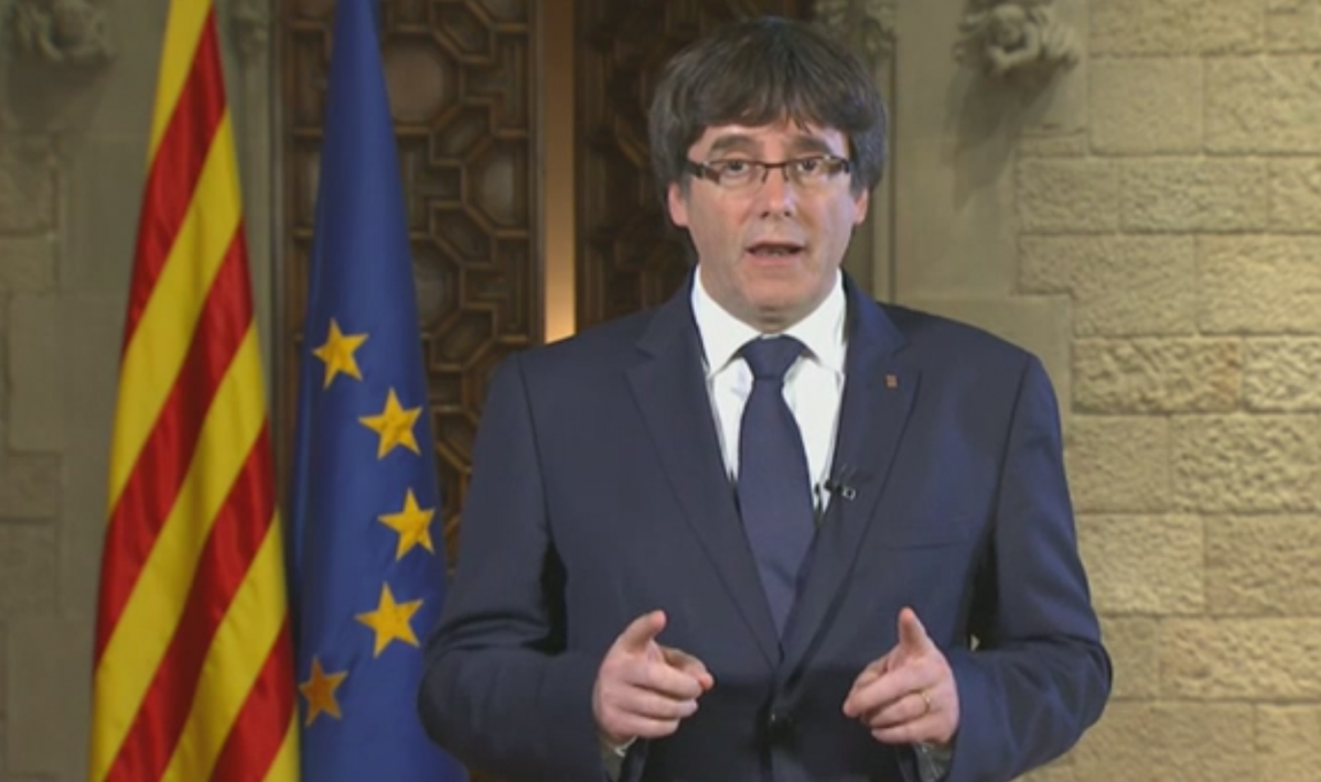 Puigdemont declaracion tras 155