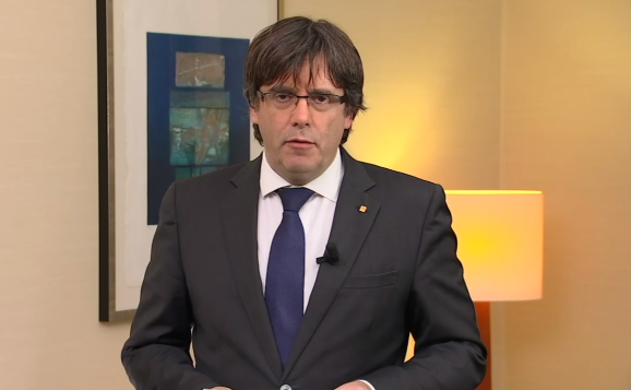 Puigdemont bruselas mensaje