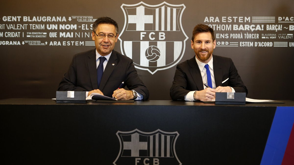 Bartomeu y messi