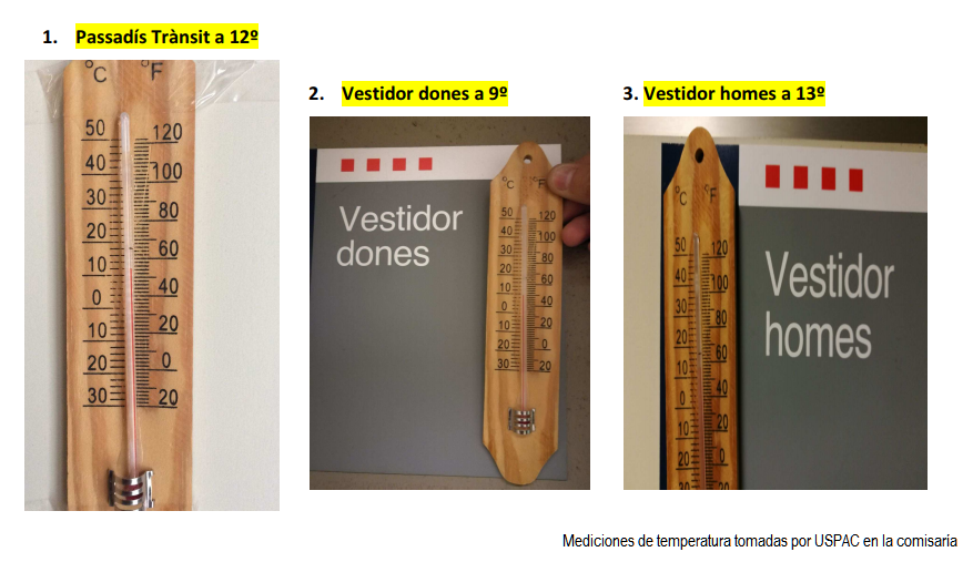 Fru00edo en la comisaru00eda de los Mossos de Vilafranca del Penedu00e8s