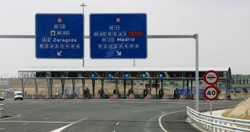 Peaje autopista estado