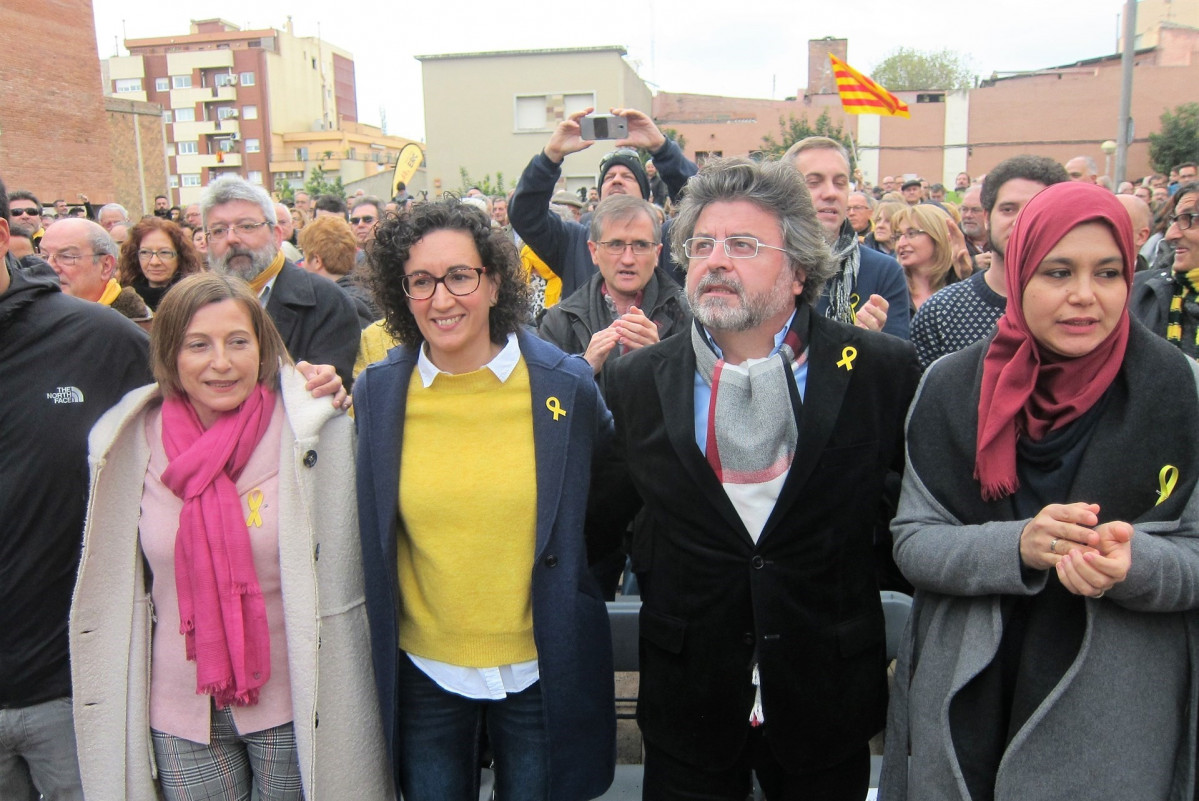 C.Forcadell, M.Rovira, T.Castellà y N.Driouech erc 101217