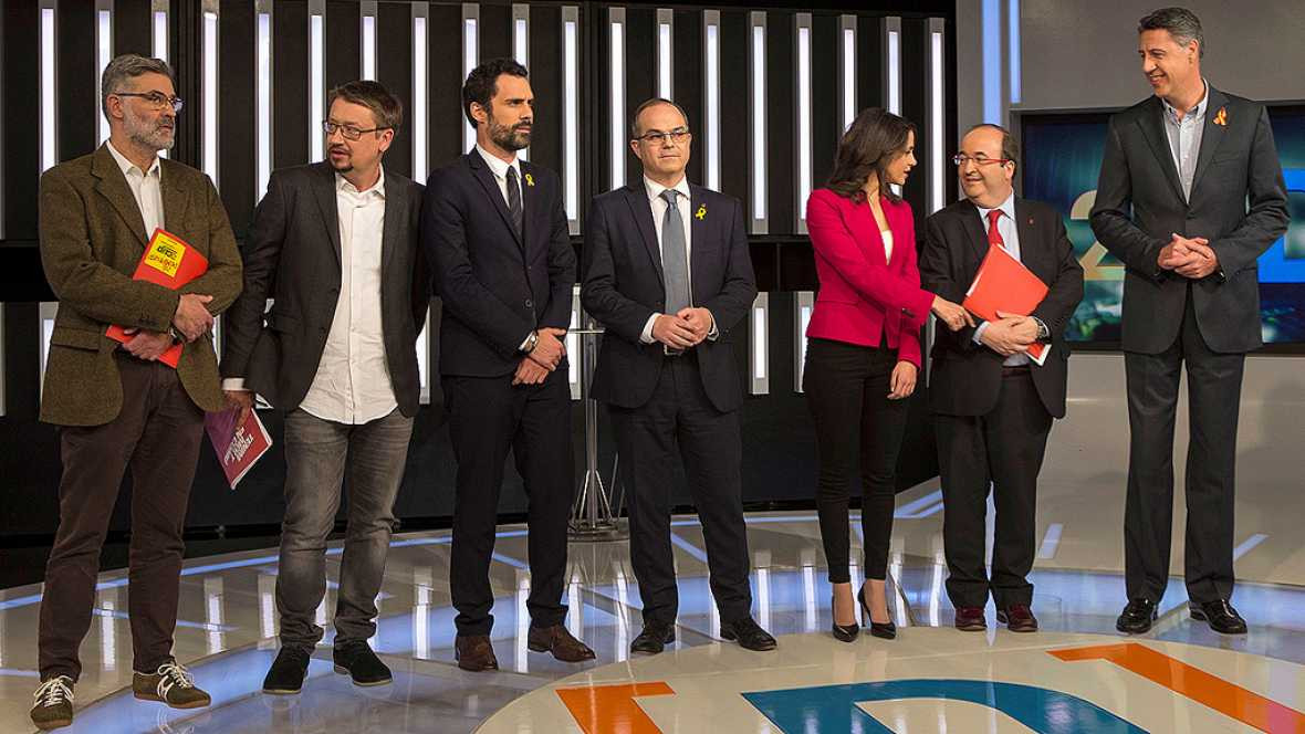 Debate tve candidatos 21D 2017