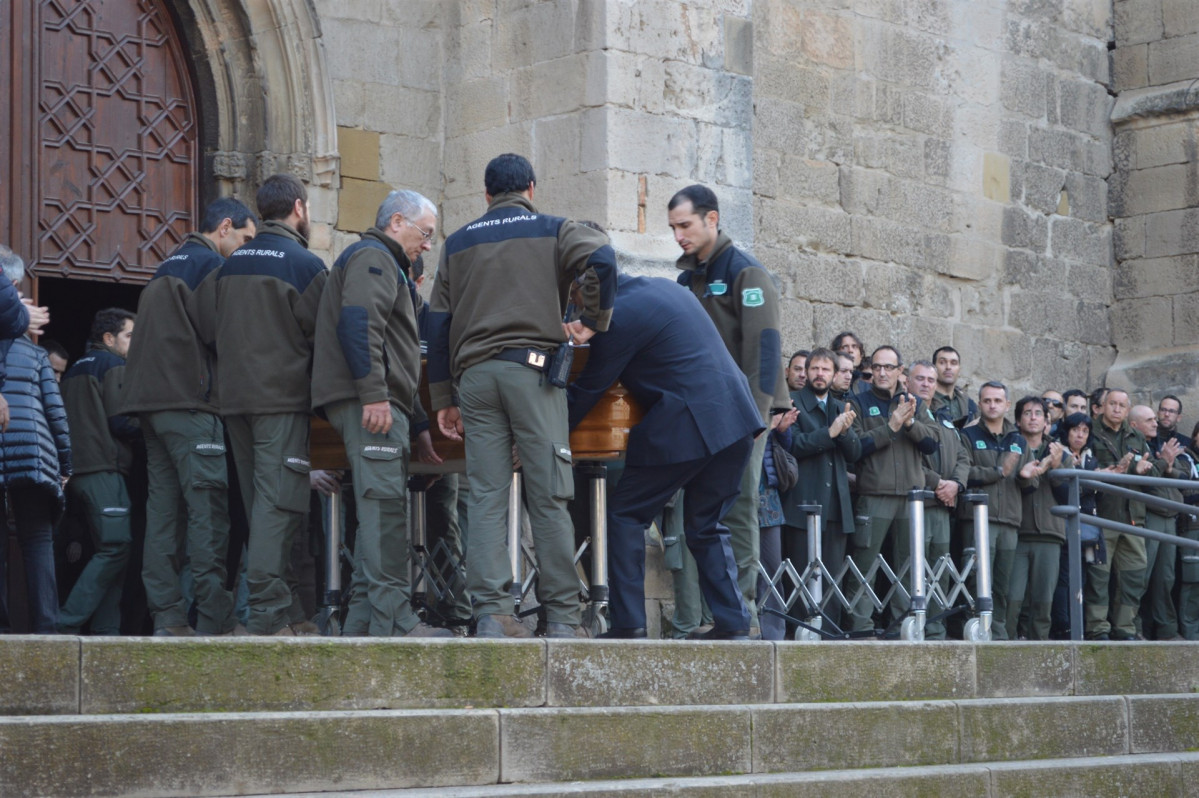 Entierro crimen de aspa lleida