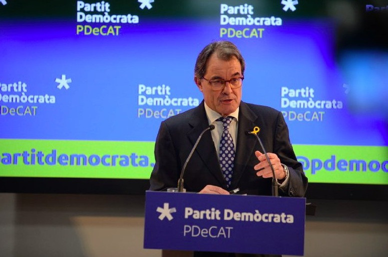 Artur mas dimisión pdecat