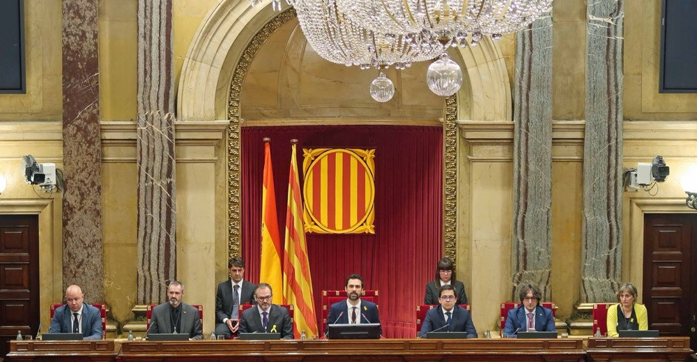 La nueva Mesa del Parlament de Catalunya