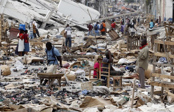 Terremoto haití oxfam