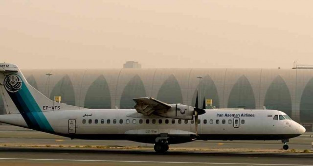 Avion accidente iran afp