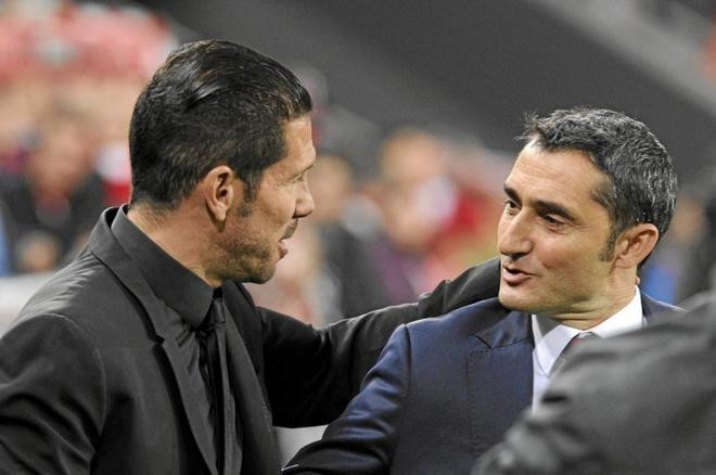 Simeone con valverde