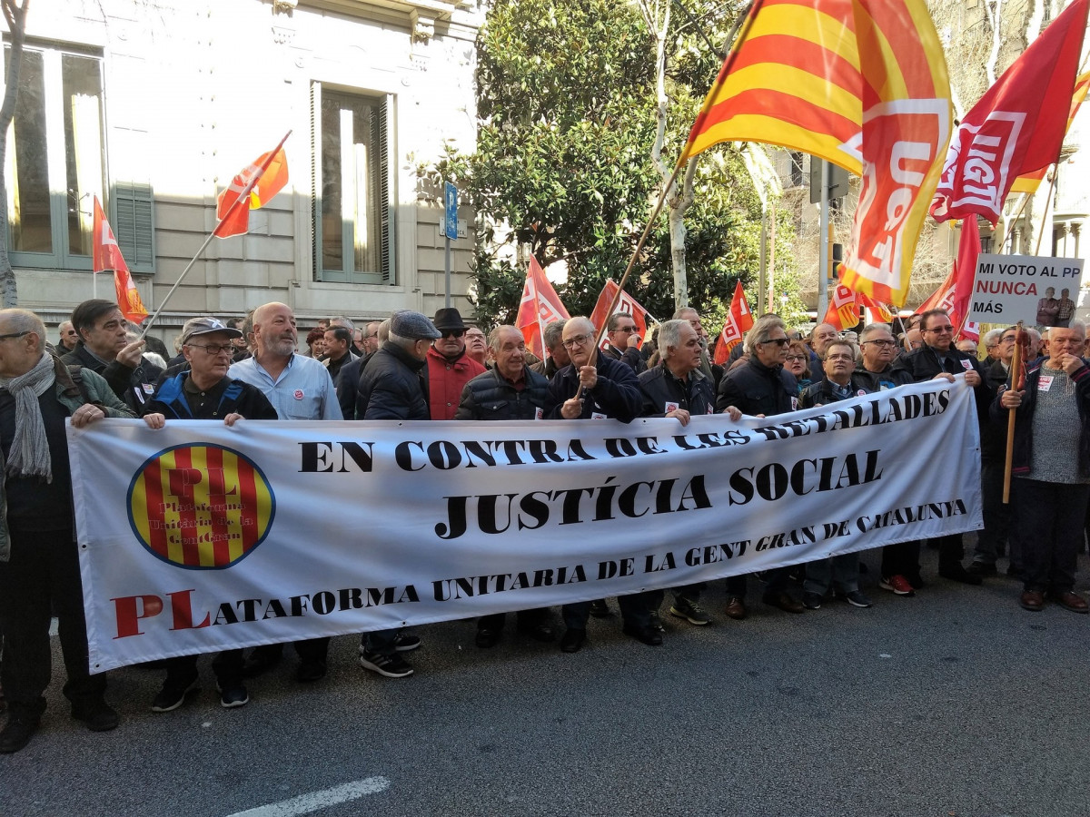 Manifestación pensionistas