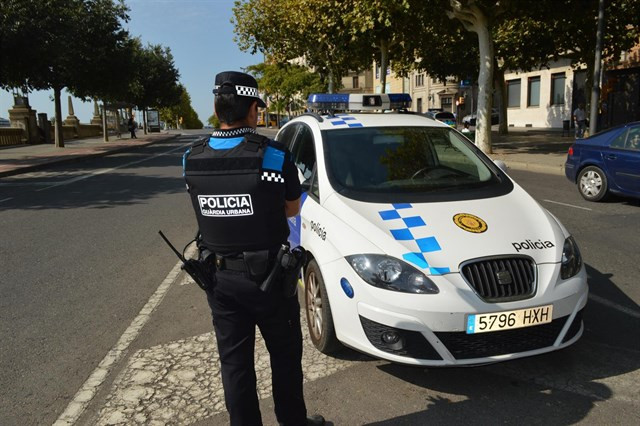 Policía local concentraciones