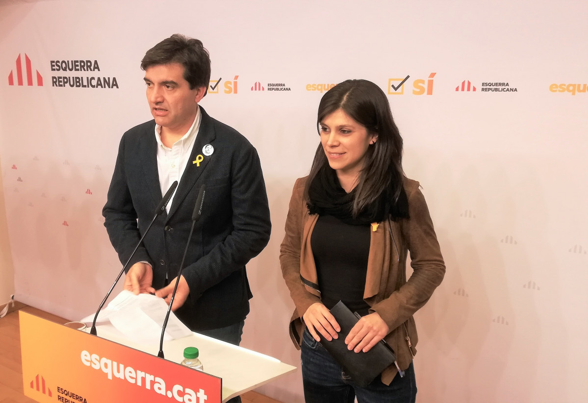 Sergi Sabrià, Marta Vilalta, ERC/ARCHIVO