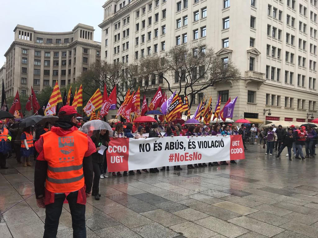 Manifestación 1 de mayo 2018 Barcelona