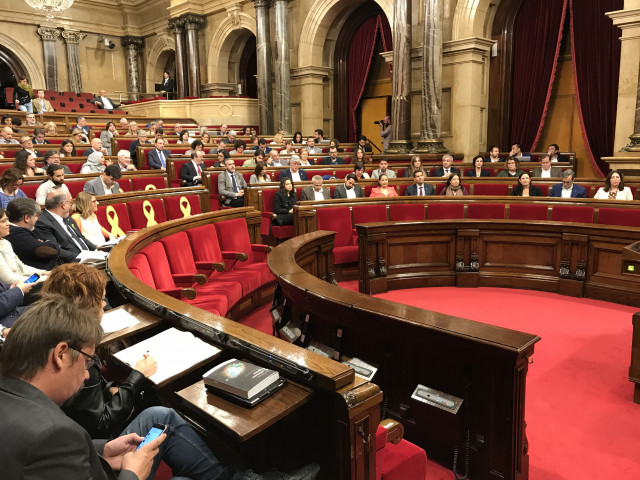 Pleno del Parlament de Catalunya