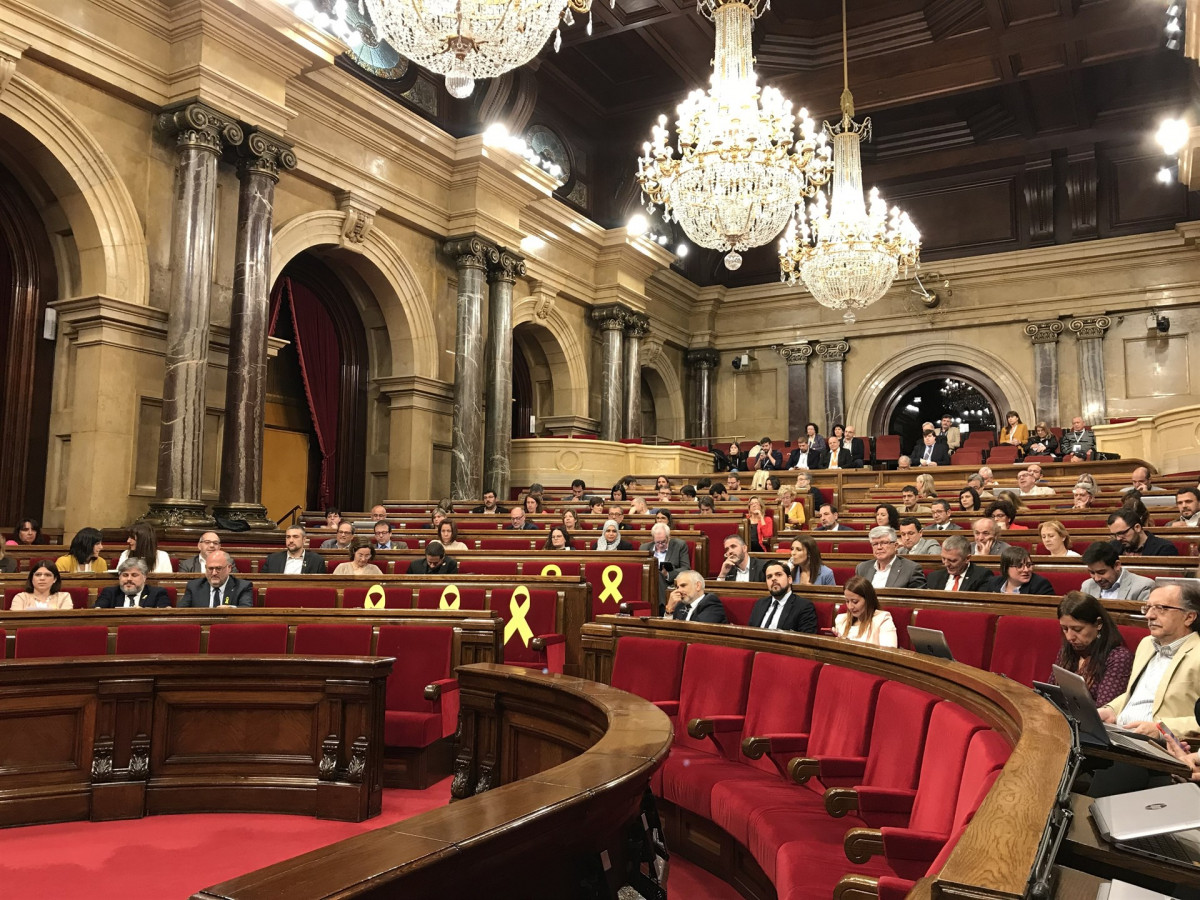 Pleno parlament de catalunya