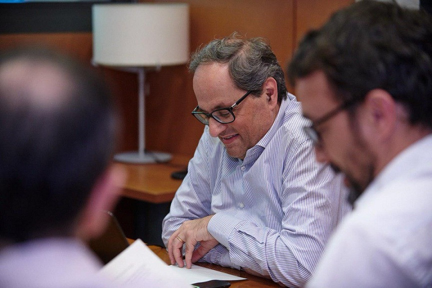 Quim torra investidura preparación 11052018