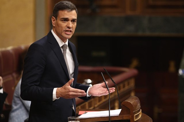 Pedro sanchez mocion censura psoe contra rajoy