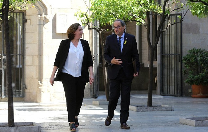 Colau torrent palau generalitat 18062018