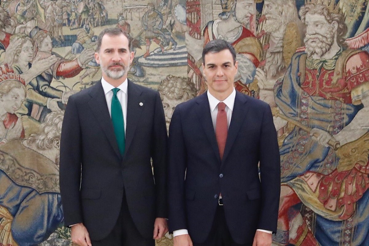 Felipe VI pedro sanchez