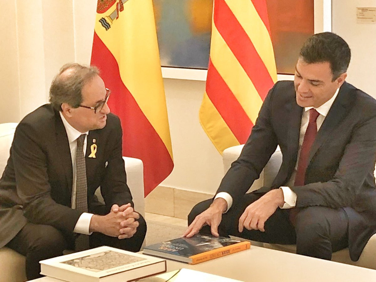 Reunión Sanchez Torra