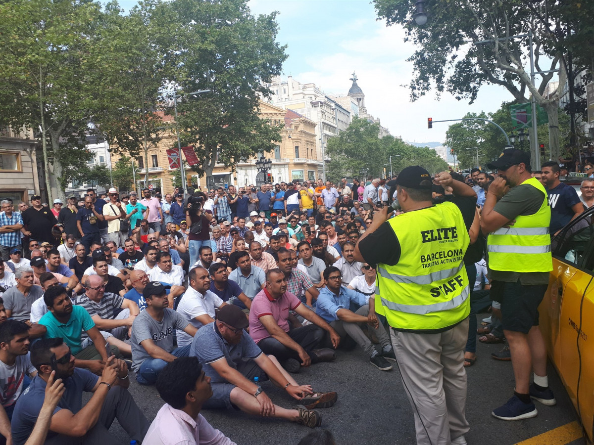 Asamblea taxistas bcn ep