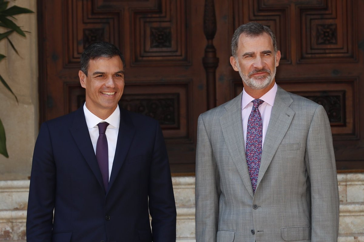 Reunión sánchez felipe VI