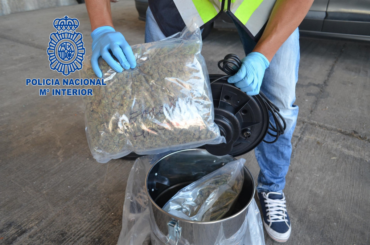 Marihuana policía nacional