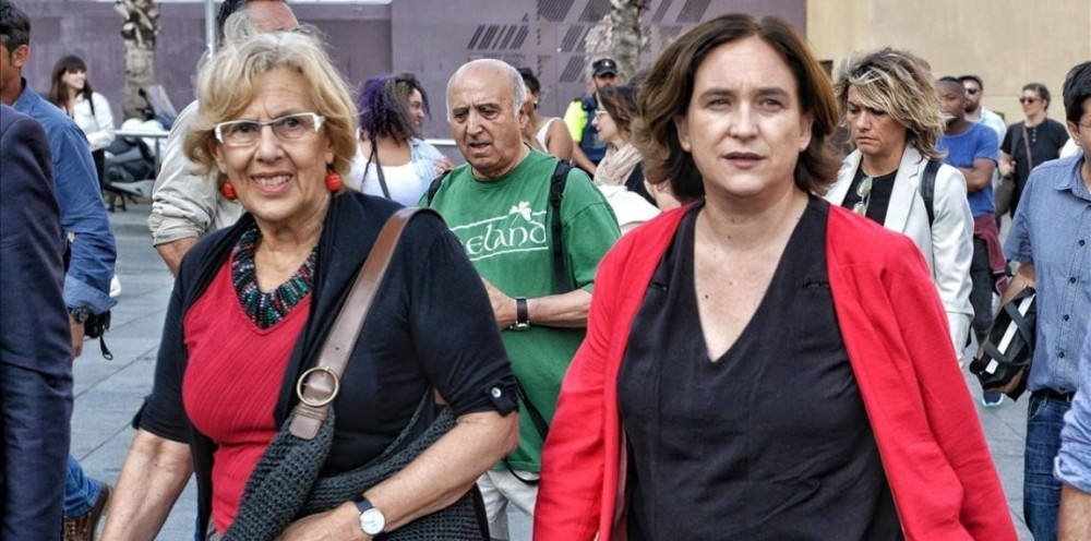 Carmena y colau lasexta