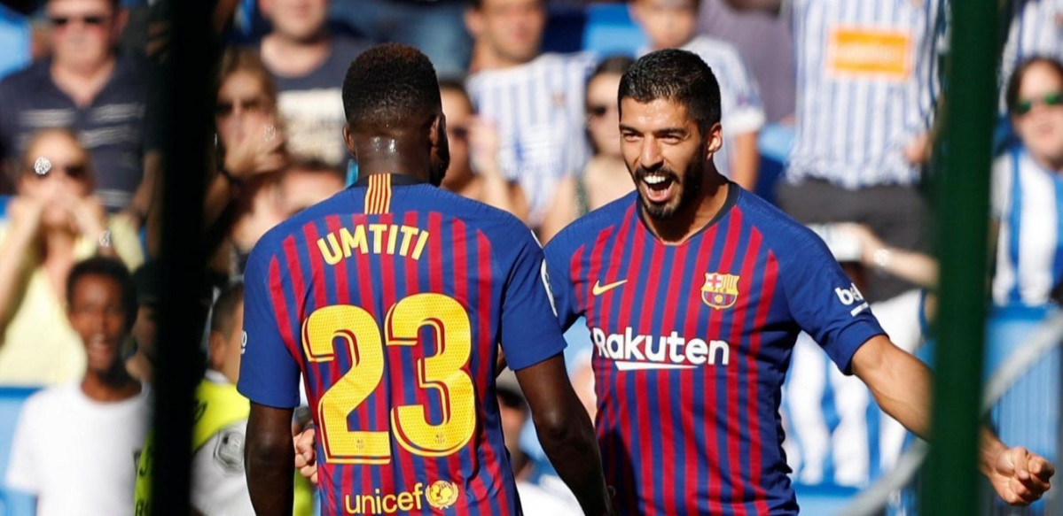 Umtiti suarez barsa eurosport