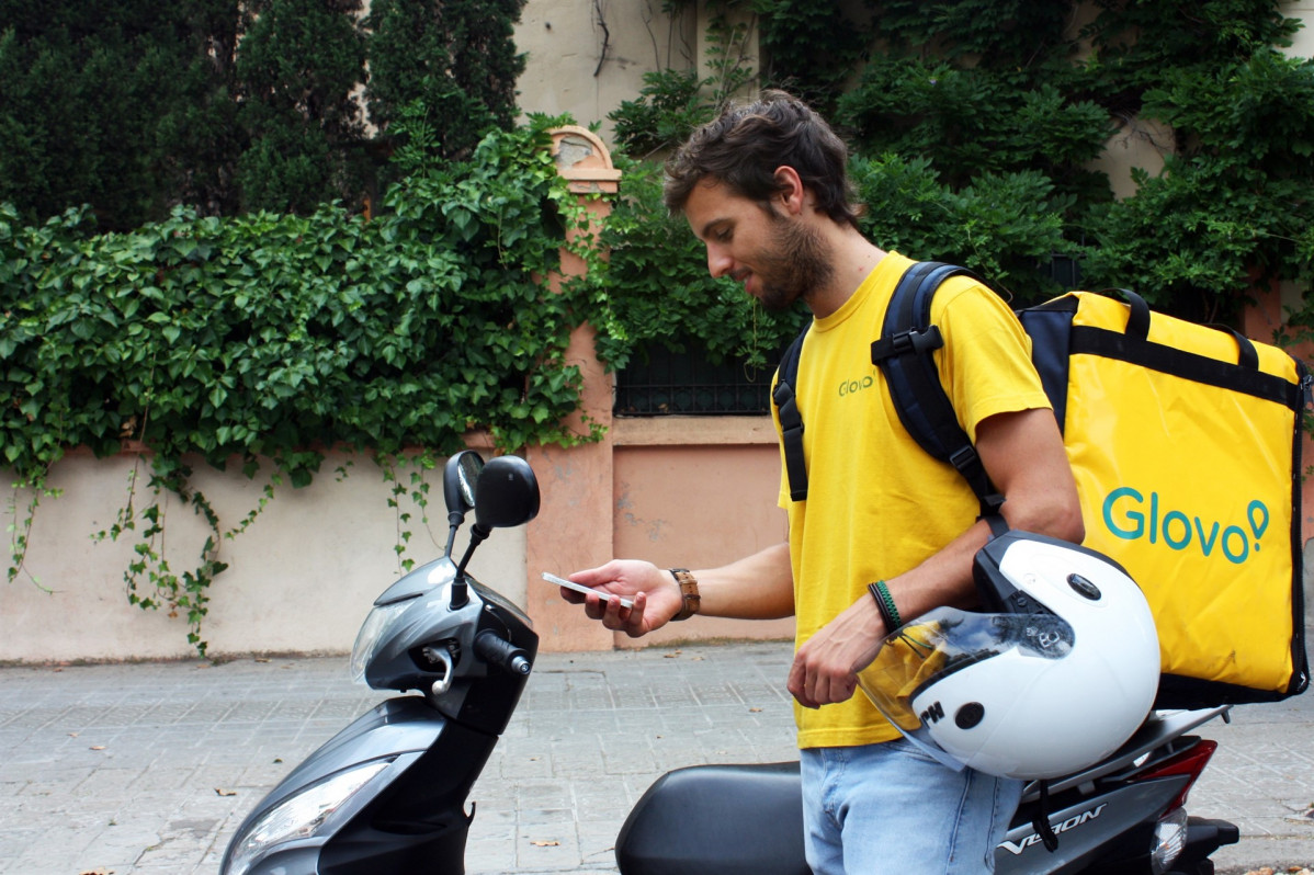 Trabajador de Glovo