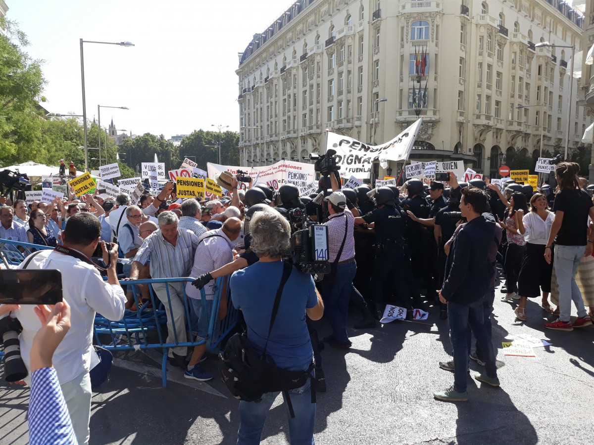 Manifestación pensionistas