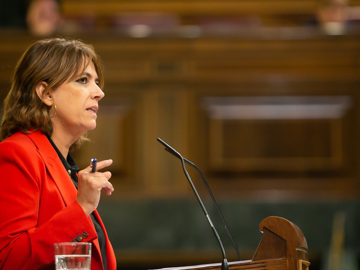 Dolores Delgado en el Congreso