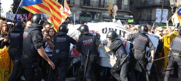 Mossos carga 290918