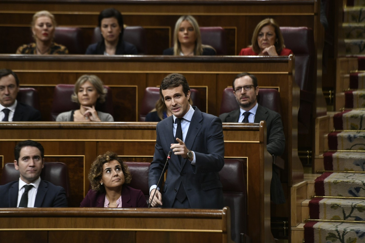 Pablo Casado en el Congreso