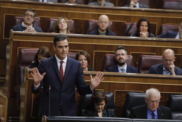 Pedro Sánchez, Congreso de los Diputados