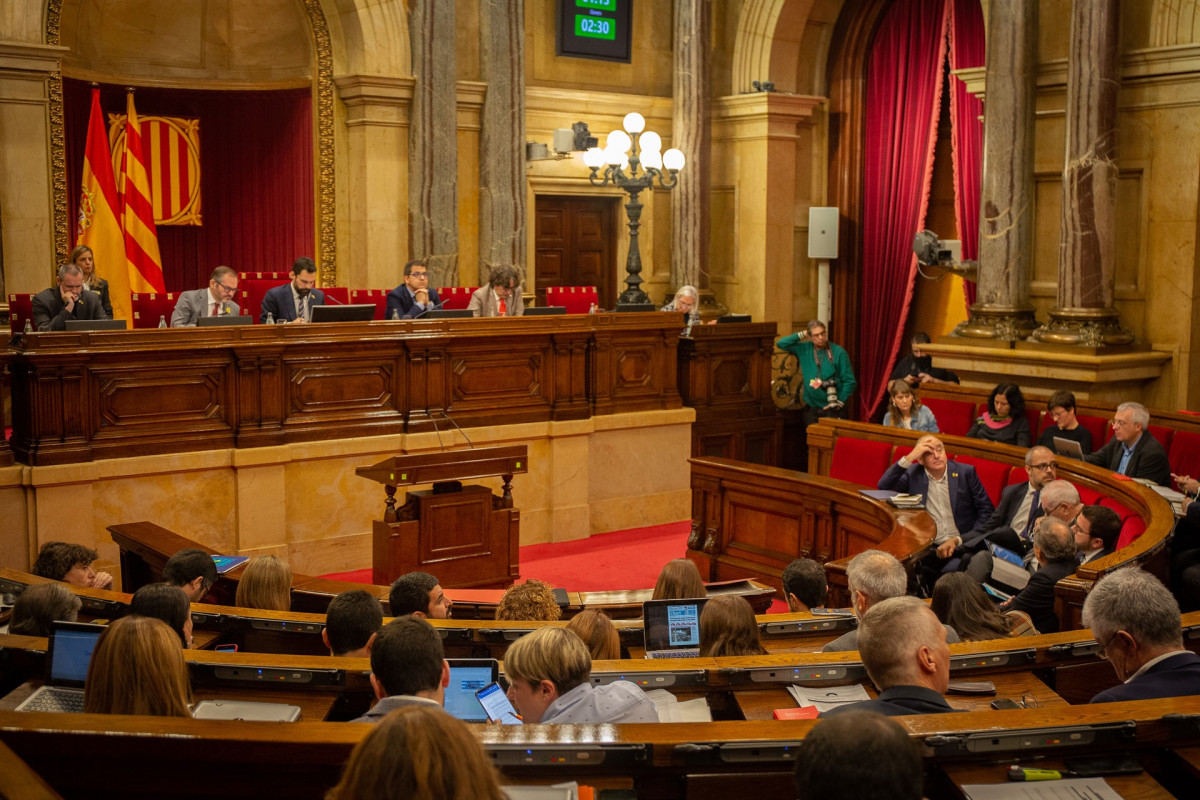 Ple del Parlament de Catalunya