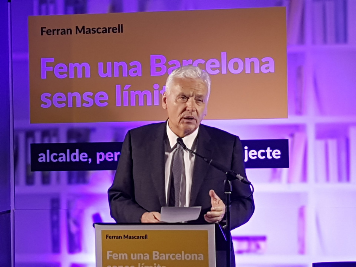 Ferran Mascarell, candidato a la alcaldía de Barcelona