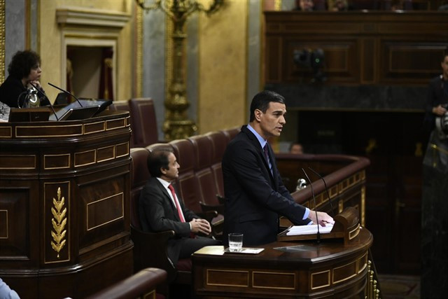 Pedro Sánchez comparece en el Congreso de los Diputados