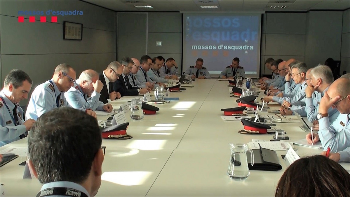 Mossos reunión terrorismo