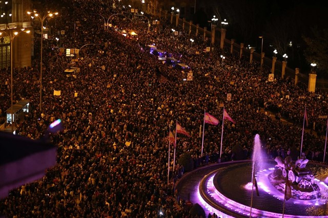 Manifestación en madrid 8 de marzo