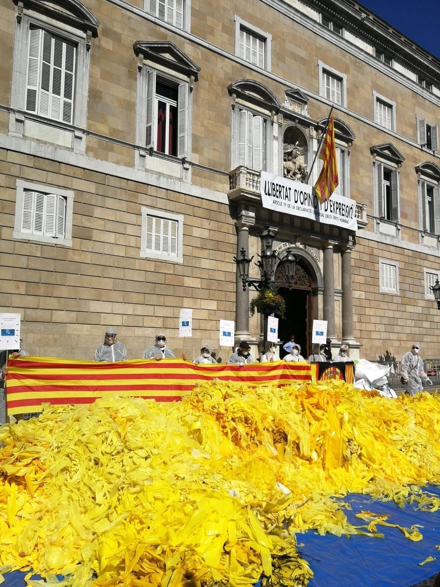 EuropaPress 2017037 Protesta de Segadors del Maresme