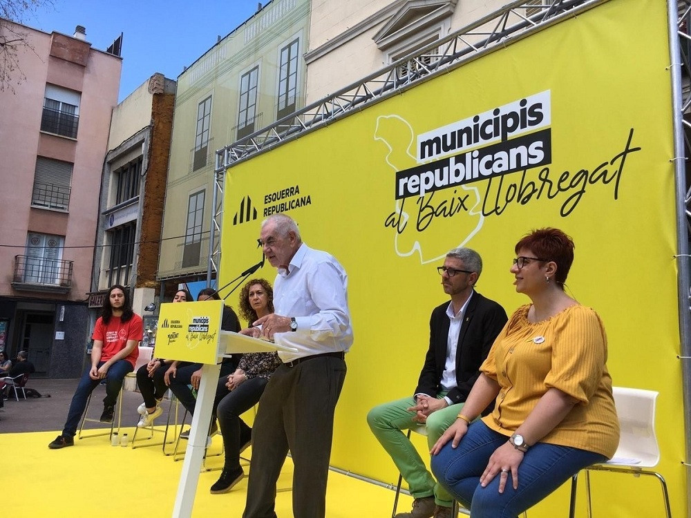 El candidato de ERC a la Alcaldía de Barcelona Ernest Maragall